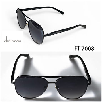 Chairman FT7008 Black Unisex Sunglass