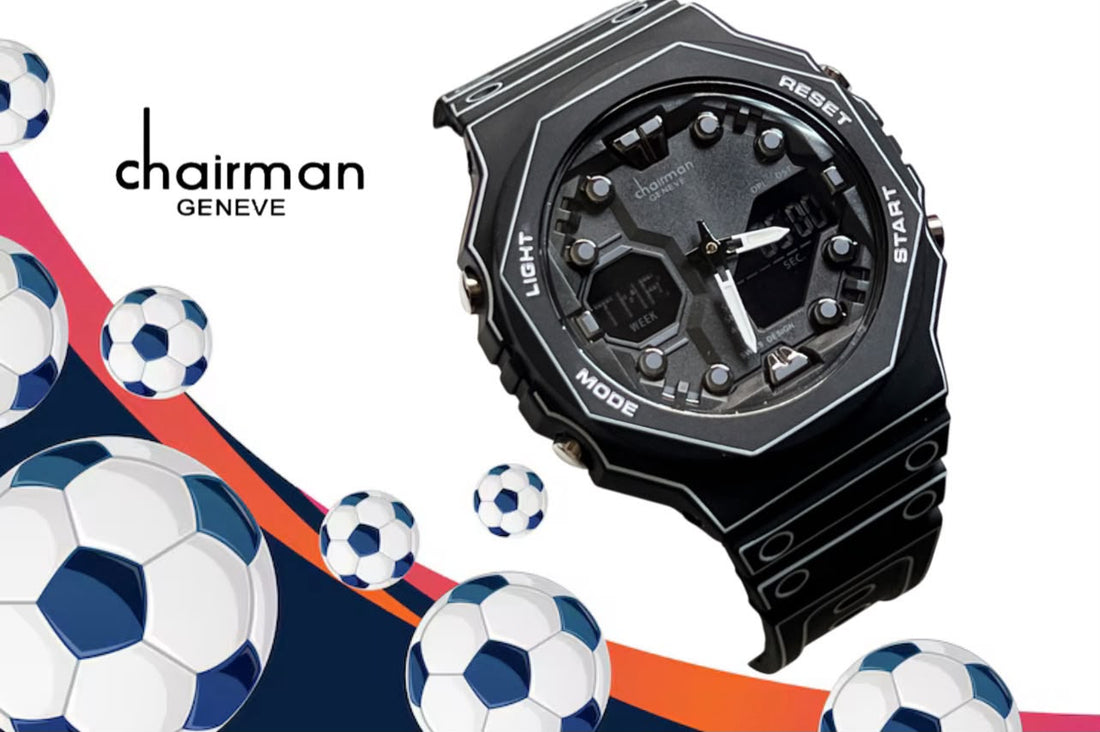 Chairman Geneve Sports Black Gents Watch