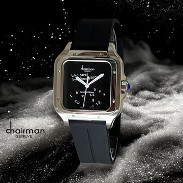 Chairman Geneve Swiss Design Black Gents Watch