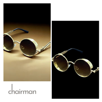 Chairman Luxury Baby Brown Glass Unisex Sunglass