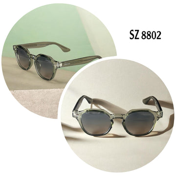 Chairman SZ8802 Luxury Grey Frame Black Sunglass