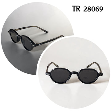 Chairman TR2806 Luxury Black Unisex Sunglass